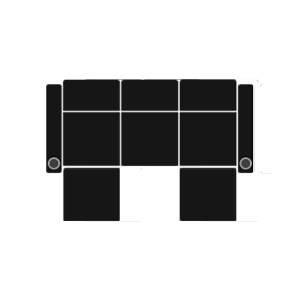 3 Seats &amp; 3 Ottomans