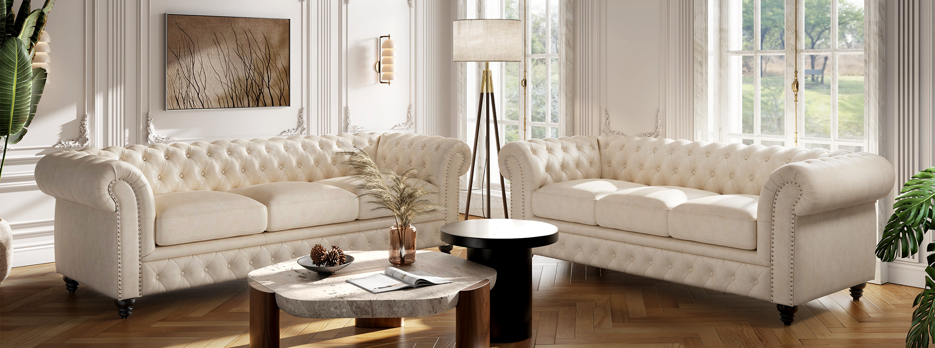 Parma Chesterfield: Where Every Detail Speaks of Elegance.